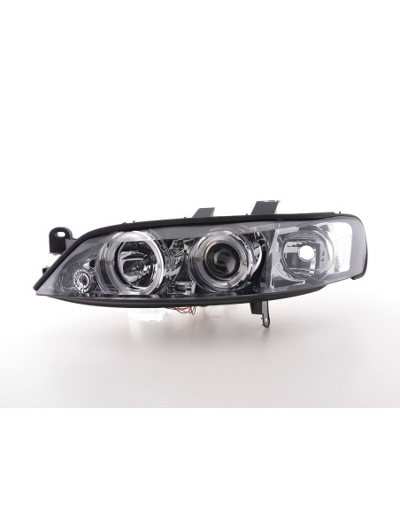 Set di fari Opel Vectra B anno di costruzione: 99-02 cromato