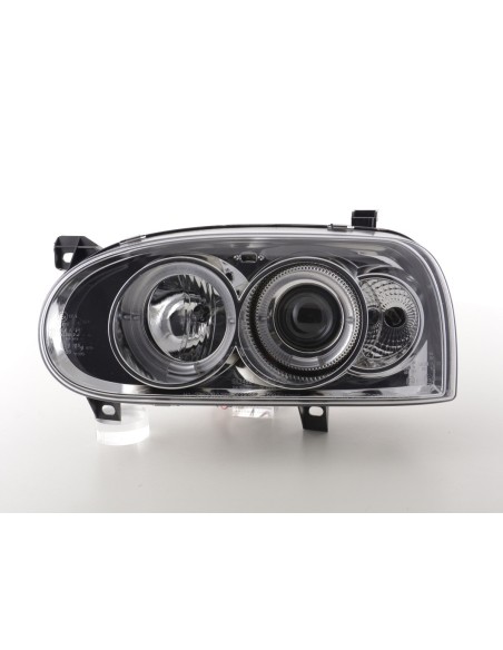 Set fari VW Golf 3 tipo 1HXO 1 EXO 91-97 cromato
