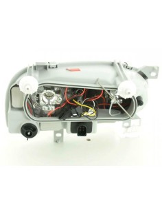 Fari anteriori Powerlook VW Golf 3 tipo 1HXO, 1 EXO 91-97 cromati 2