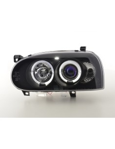 Set faro VW Golf 3 tipo 1HXO 1 EXO 91-97 nero 2