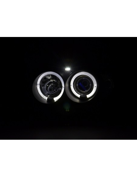 Set faro VW Golf 3 tipo 1HXO 1 EXO 91-97 nero
