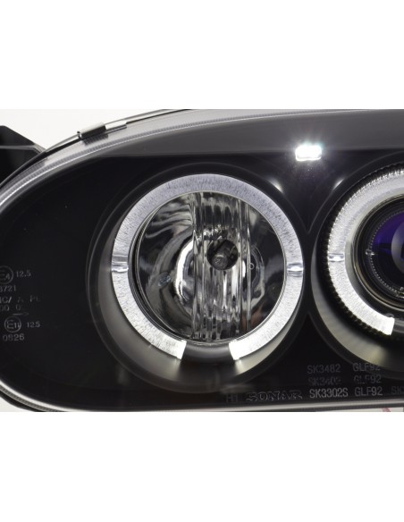 Set faro VW Golf 3 tipo 1HXO 1 EXO 91-97 nero