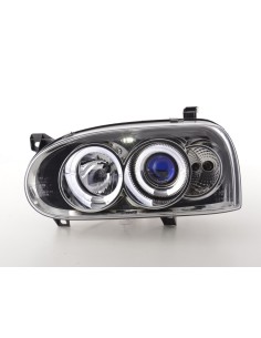 Set fari VW Golf 3 tipo 1HXO 1 EXO 91-97 cromato 2