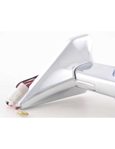 Specchietto retrovisore esterno sportivo set in stile classico Renault Clio tipo B 98-05 2