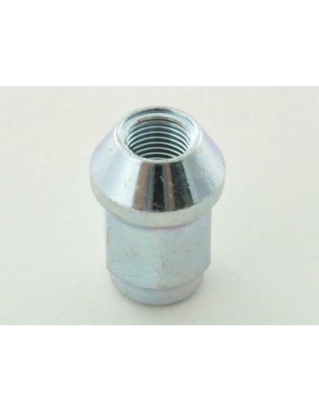 Set bulloni ruota (10 pz.) Lunghezza albero 55mm, collare conico argento M12x1,5