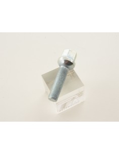 Set bulloni ruota (10 pz.) Lunghezza albero 45mm collare sferico argento M12x1,5 2