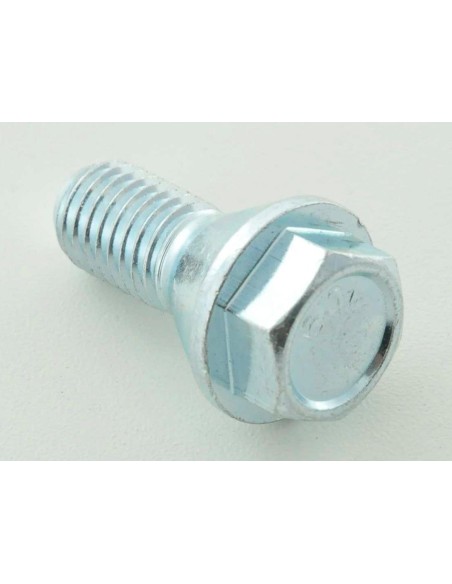 Set bulloni ruota (8 pz.) Lunghezza albero 26 mm, collare conico, testa corta, argento M14x1,5