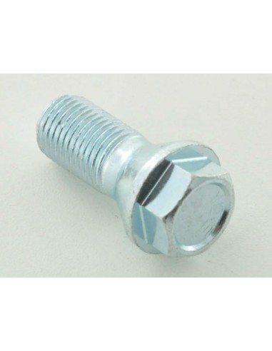 Set bulloni ruota (8 pz.) Lunghezza albero 26 mm, collare conico, testa corta, argento M14x1,5