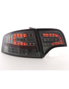 Fanali posteriori a LED set Audi A4 berlina tipo 8E 04-07 nero 2