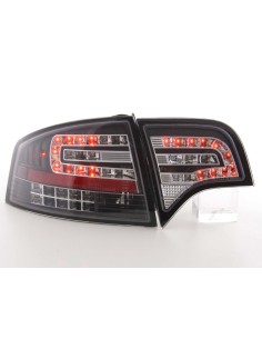 Fanali posteriori a LED set Audi A4 berlina tipo 8E 04-07 nero 2