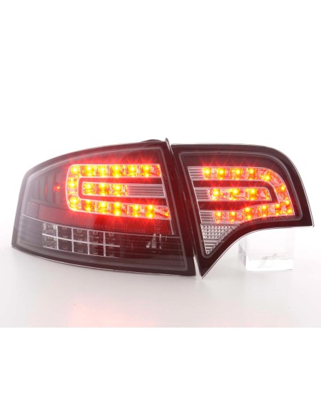 Fanali posteriori a LED set Audi A4 berlina tipo 8E 04-07 nero