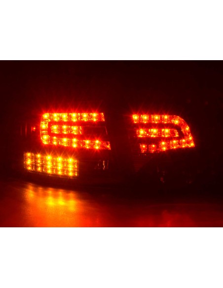 Fanali posteriori a LED set Audi A4 berlina tipo 8E 04-07 nero