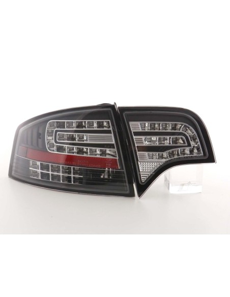 Fanali posteriori a LED set Audi A4 berlina tipo 8E 04-07 nero