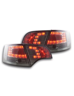Fanali posteriori a LED set Audi A4 Avant tipo 8E 04-08 nero