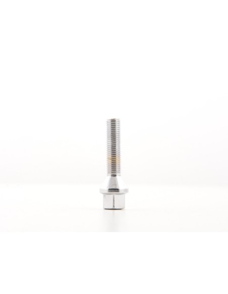 Set bulloni ruota (8 pezzi), lunghezza albero 43 mm, collare conico, cromato M12x1,5