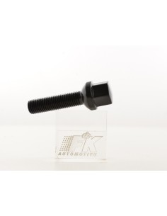 Set bulloni ruota (8 pz.) Lunghezza albero 45mm collare sferico nero M12x1,5 2