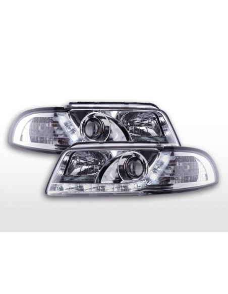 Faro diurno Luci di marcia diurna a LED Audi A4 B5 8D 94-99 cromato