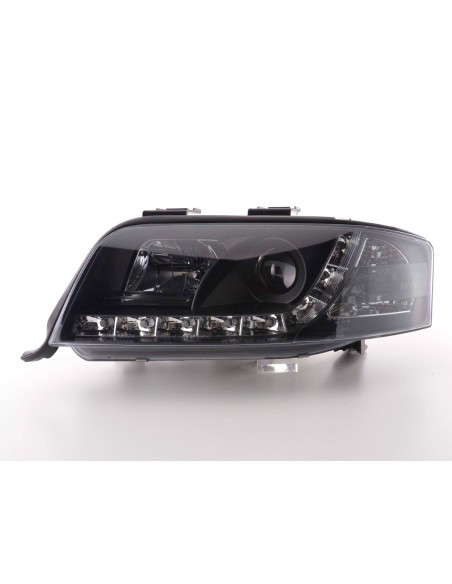 Faro diurno Luci di marcia diurna a LED Audi A6 4B 01-03 nero