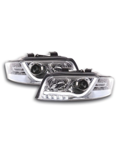 Faro Daylight Luci di marcia diurna a LED Audi A4 tipo 8E 01-04 cromato