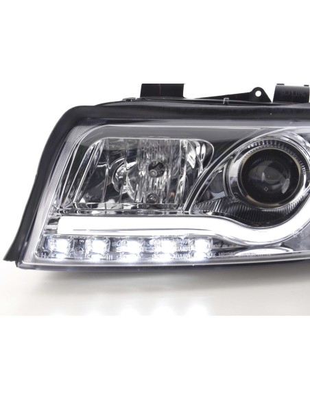 Faro Daylight Luci di marcia diurna a LED Audi A4 tipo 8E 01-04 cromato