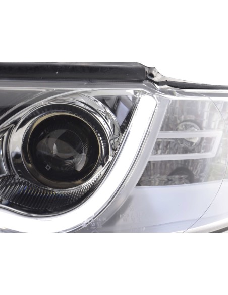 Faro Daylight Luci di marcia diurna a LED Audi A4 tipo 8E 01-04 cromato