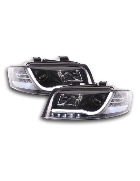 Faro diurno Luci di marcia diurna a LED Audi A4 tipo 8E 01-04 nero