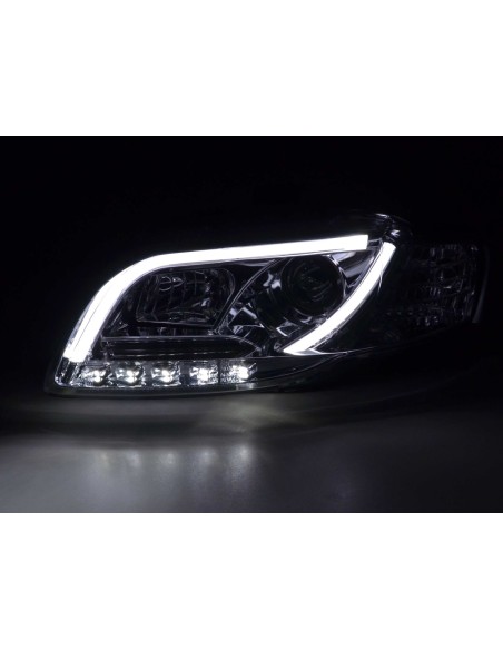 Faro Daylight Luci di marcia diurna a LED Audi A4 tipo 8E 04-08 cromato