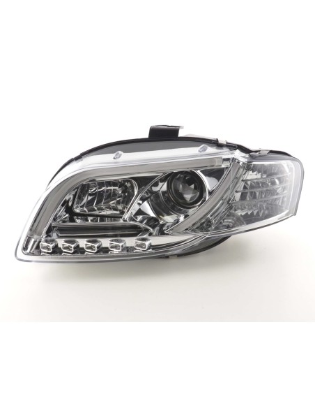 Faro Daylight Luci di marcia diurna a LED Audi A4 tipo 8E 04-08 cromato