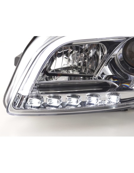 Faro Daylight Luci di marcia diurna a LED Audi A4 tipo 8E 04-08 cromato