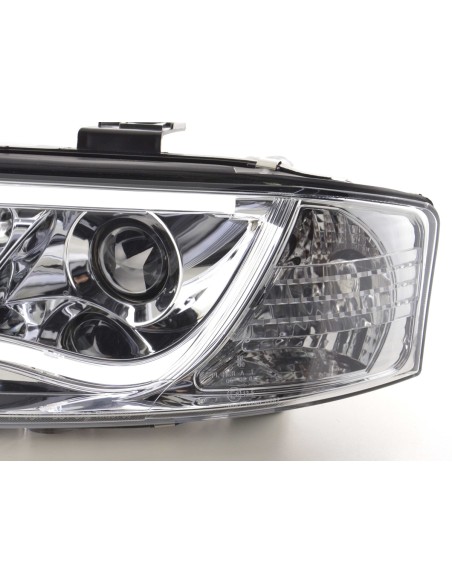 Faro Daylight Luci di marcia diurna a LED Audi A6 tipo 4B 01-04 cromato