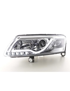 Faro diurno Luci di marcia diurna a LED Audi A6 tipo 4F 04-08 cromato 2