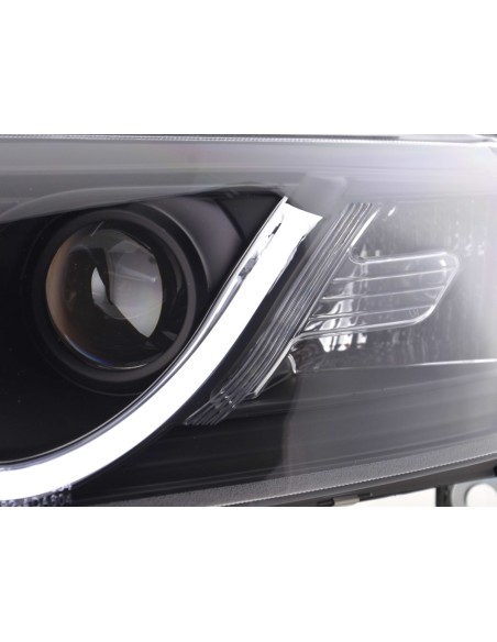 Faro diurno Luci di marcia diurna a LED Audi A6 tipo 4F 04-08 nero