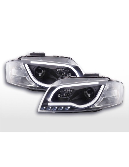 Faro diurno Luci diurne a LED Audi A3 tipo 8P / 8PA 03-08 nero