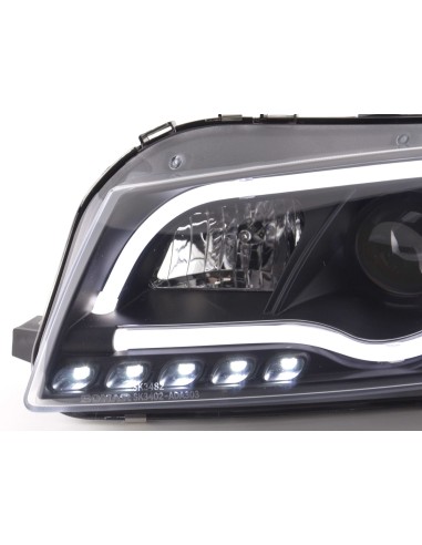 Faro diurno Luci diurne a LED Audi A3 tipo 8P / 8PA 03-08 nero