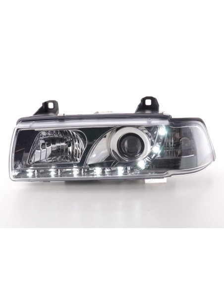 Fari Daylight Luci di marcia diurna a LED BMW 3er E36 Coupe, Cabrio 92-99 cromate