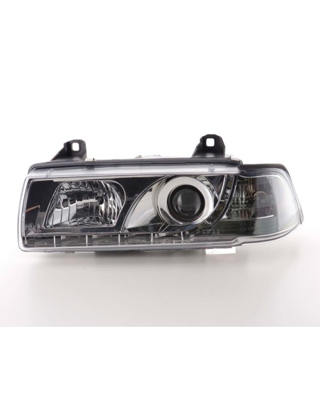 Fari Daylight Luci di marcia diurna a LED BMW 3er E36 Coupe, Cabrio 92-99 cromate