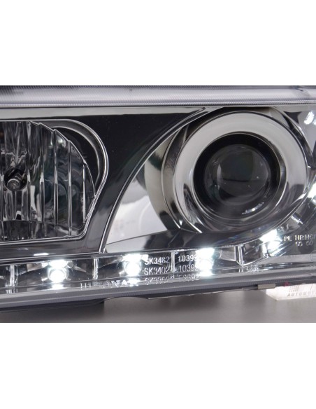 Fari Daylight Luci di marcia diurna a LED BMW 3er E36 Coupe, Cabrio 92-99 cromate