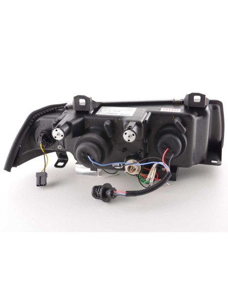 Fari Daylight Luci diurne a LED BMW Serie 3 E36 Limo / Touring nero per guida a destra