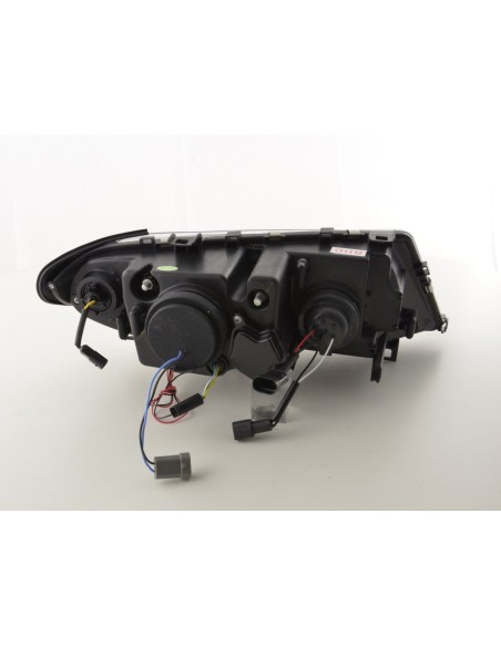 Set faro BMW Serie 3 E46 Limo / Touring 02-05 nero per guida a destra