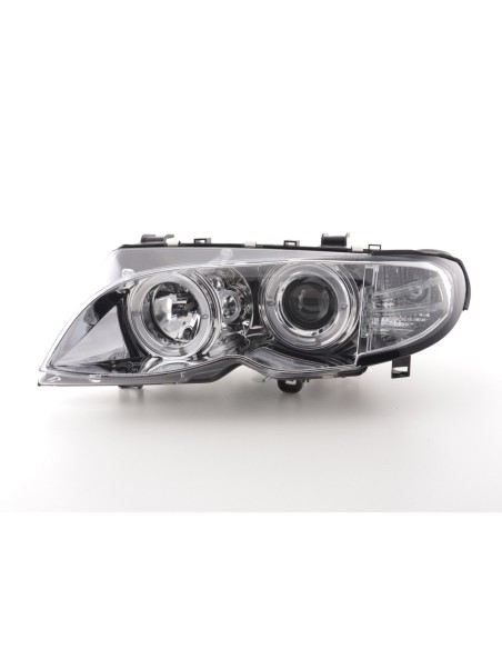 Set faro BMW Serie 3 E46 Limo / Touring 02-05 cromato