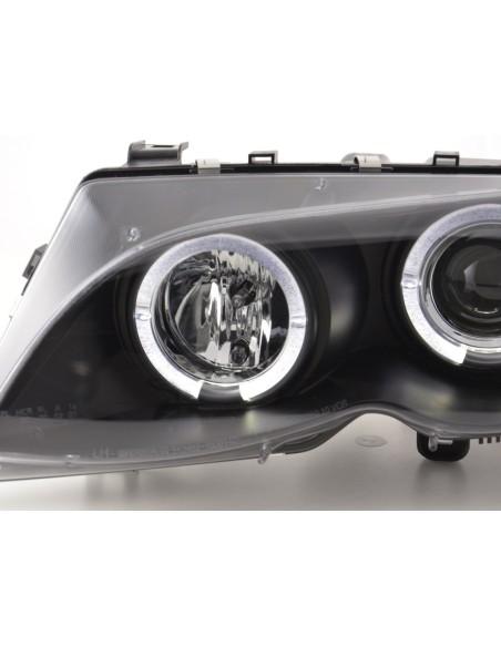 Set fari BMW Serie 3 E46 Limo / Touring 02-05 nero