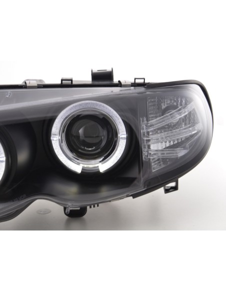 Set fari BMW Serie 3 E46 Limo / Touring 02-05 nero