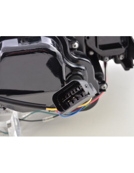 Faro Daylight LED DRL look BMW Serie 3 E90 / E91 05-08 cromato