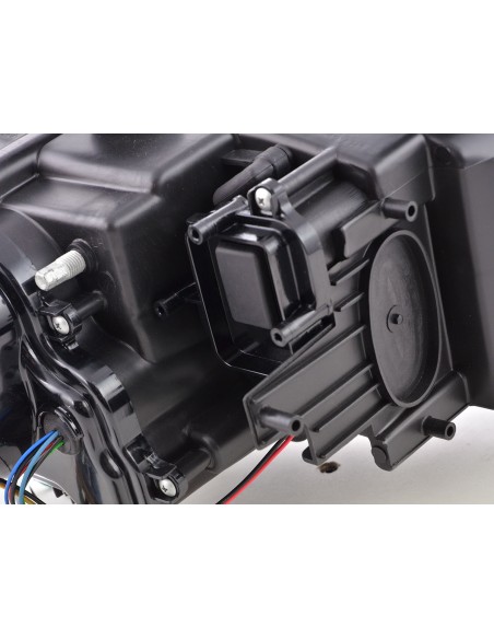 Faro Daylight LED DRL look BMW Serie 3 E90 / E91 05-08 cromato