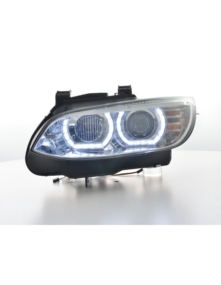 Set fari allo xeno, luce diurna a LED, luci di marcia diurna BMW Serie 3 E92 / E93 06-10 cromato