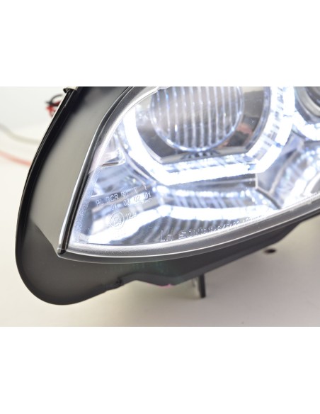 Set fari allo xeno, luce diurna a LED, luci di marcia diurna BMW Serie 3 E92 / E93 06-10 cromato