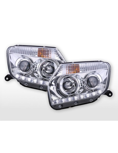 Set di fari Daylight Luci di marcia diurna a LED Dacia Duster dal 2014 cromate