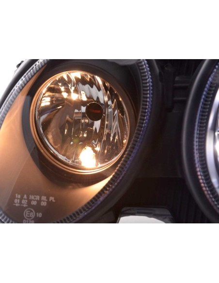 Daylight faro LED DRL look Mercedes Classe E 211 02-06 nero