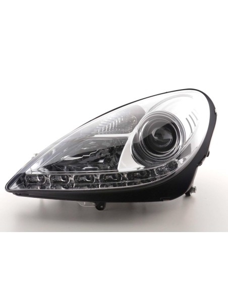 Faro Daylight LED DRL look Mercedes SLK R171 04-11 cromato