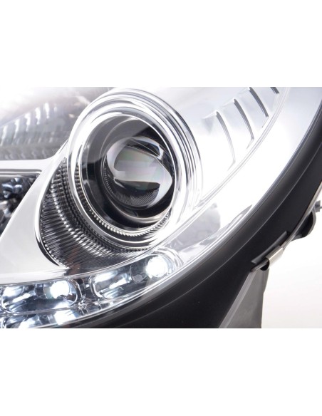 Fari Daylight Luci diurne a LED Mercedes SLK R171 cromate